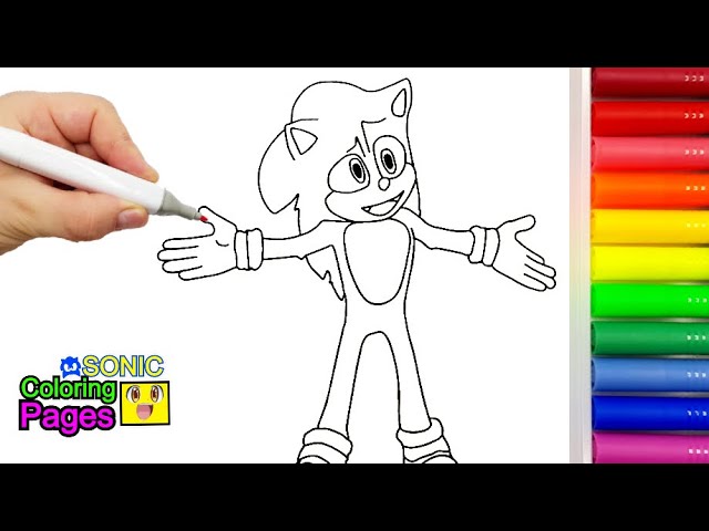 Sonic coloring pages sonic new sonic prie coloring