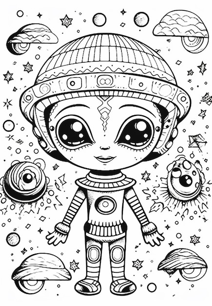 Page realistic space coloring pages pictures