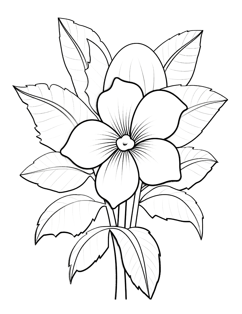 Flower Coloring Pages  Free, Printable Flower Coloring Sheets