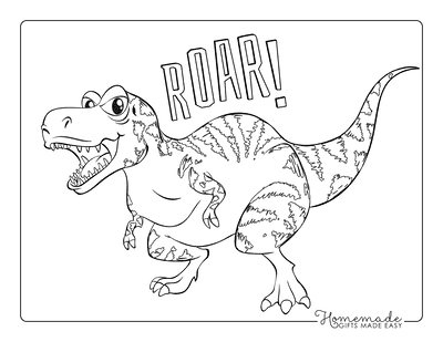 Best dinosaur coloring pages for kids adults