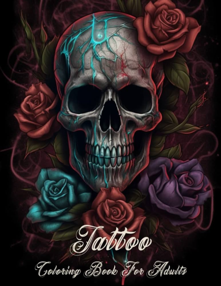 Tattoo coloring book for adults explore your artistic side and create stunning tattoos with the tattoo coloring book for adults a unique and while unleashing your inner tattoo artist