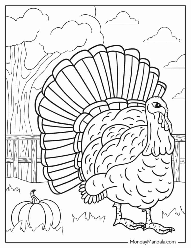 Thanksgiving coloring pages free pdf printables