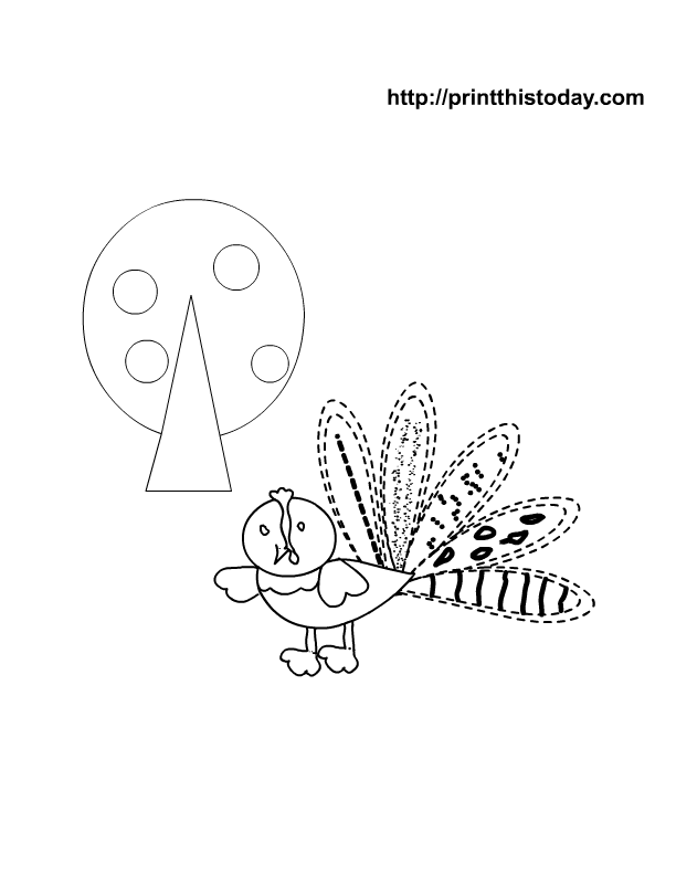 Free printable thanksgiving coloring pages