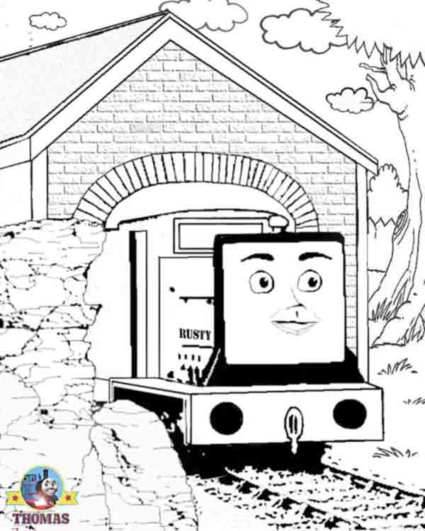 Thomas coloring online for free