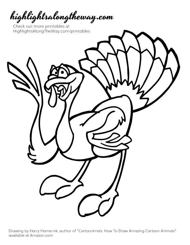 Thanksgiving coloring pages