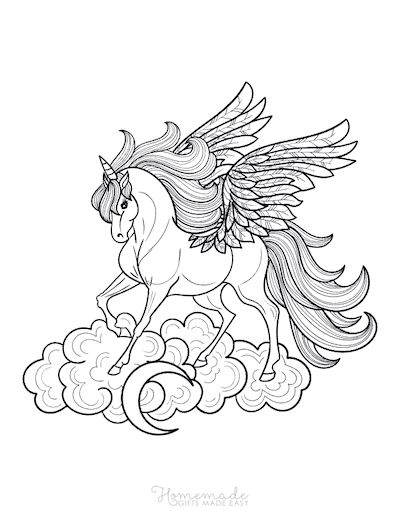 Magical unicorn coloring pages for kids adults unicorn coloring pages horse coloring pages unicorn pictures to color