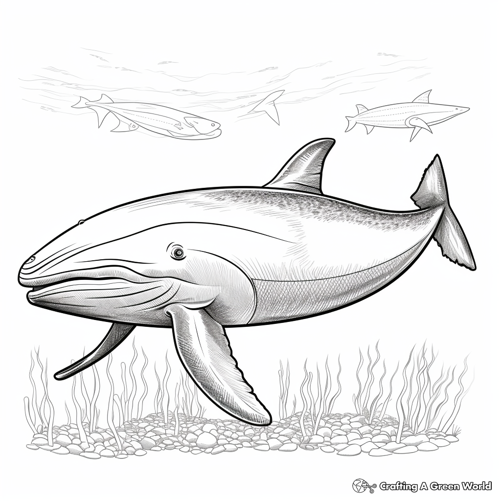 Humpback whale coloring pages