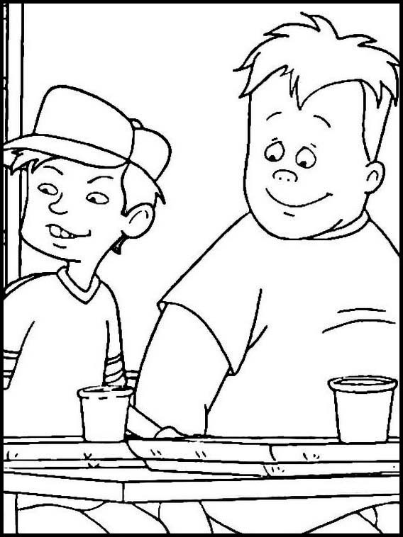 Recess coloring book