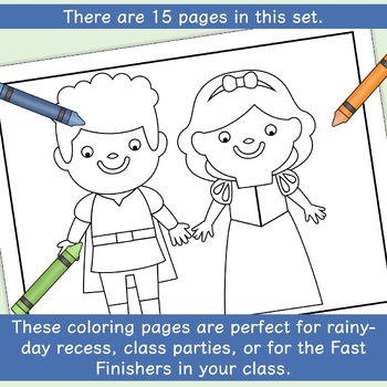 Coloring pages for grades k