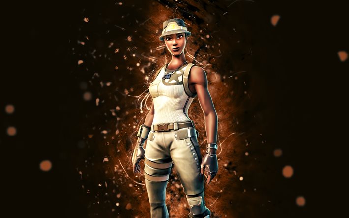 Download wallpapers recon expert k brown neon lights fortnite battle royale fortnite characters recon expert skin fortnite recon expert fortnite for desktop free pictures for desktop free