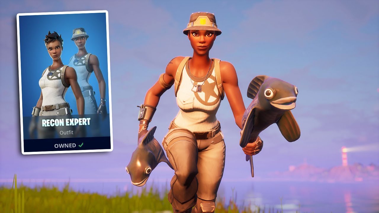 I bought the rarest skin recon expert fortnite battle royale