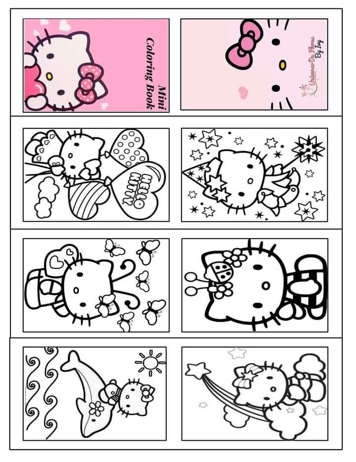 Pin de pixie en coloring pages mini libros regalos bonitos manualidades escolares