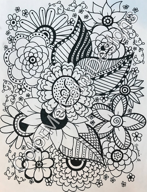 Buy eating disorder recovery printable adult coloring page online in india