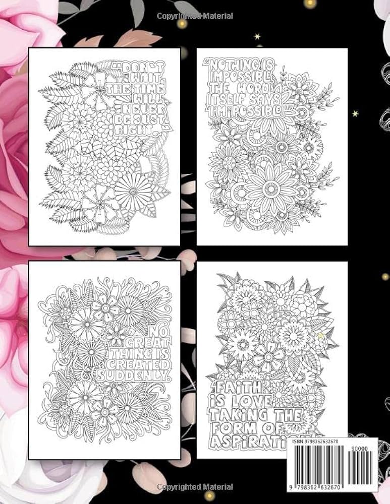 Sobriety and addiction recovery coloring book clean and sober inspirational quotes color pages for stress relief and relaxation recovery gift for birthday and christmas desenko books