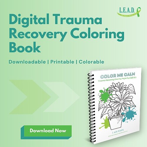 Color me calm trauma recovery coloring book â lets empower advocate and do inc