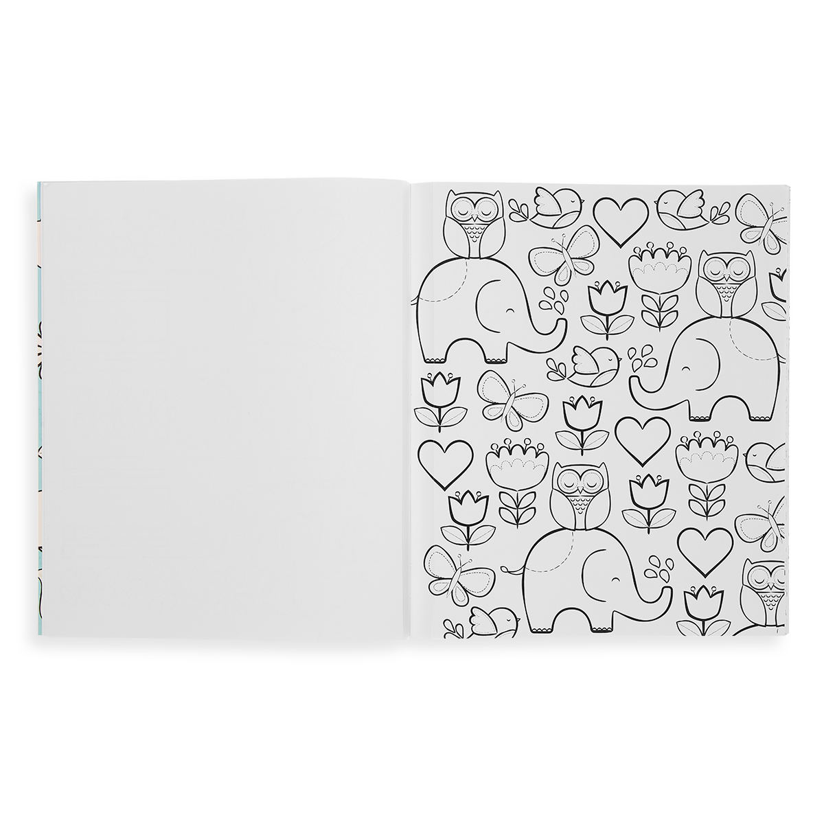 Little cozy critters coloring book