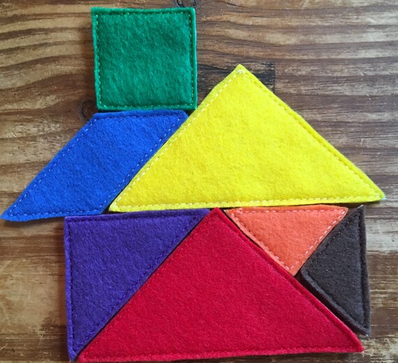 Regalo para niãos tangram puzzle ocupado libro pãgina color y forma coinciden con el aprendizaje todas