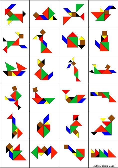 Figuras tangram para imprimir y jugar saberimagencom tangram imprimible figuras con tangram tangram