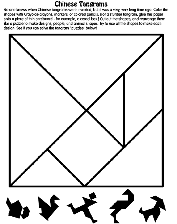 Chinese tangrams