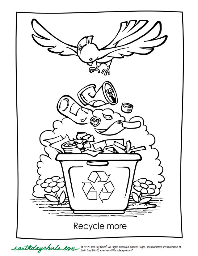 Places for free printable earth day coloring pages