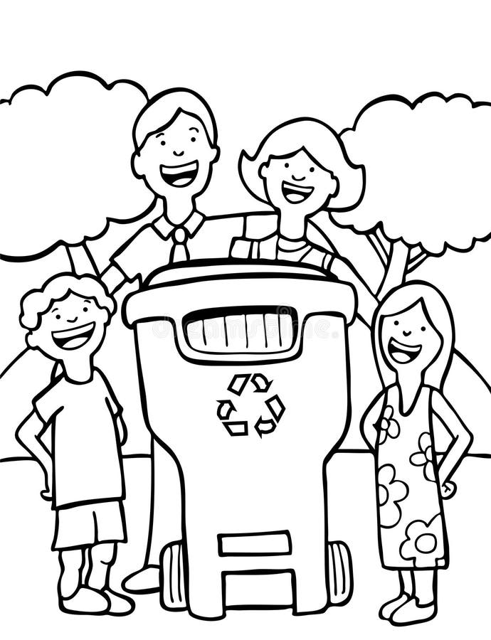 Coloring recycling stock illustrations â coloring recycling stock illustrations vectors clipart