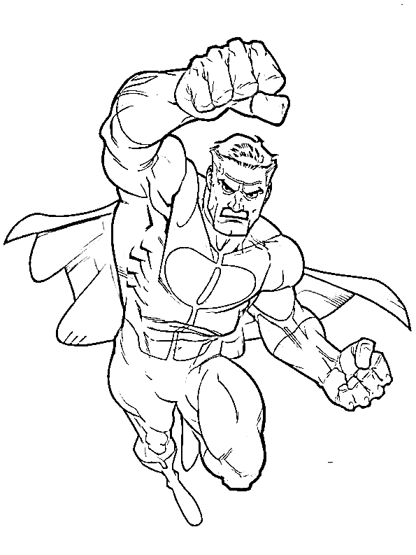 Invincible coloring pages printable for free download