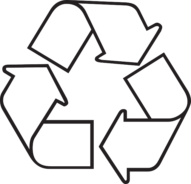 Over free recycle symbol vectors