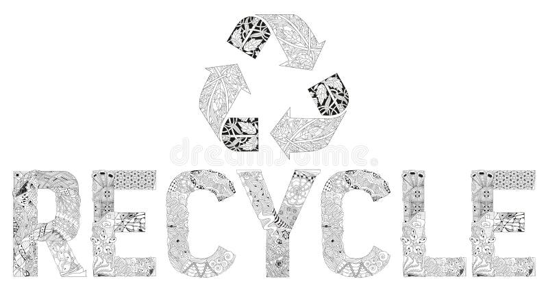 Recycle coloring page stock illustrations â recycle coloring page stock illustrations vectors clipart