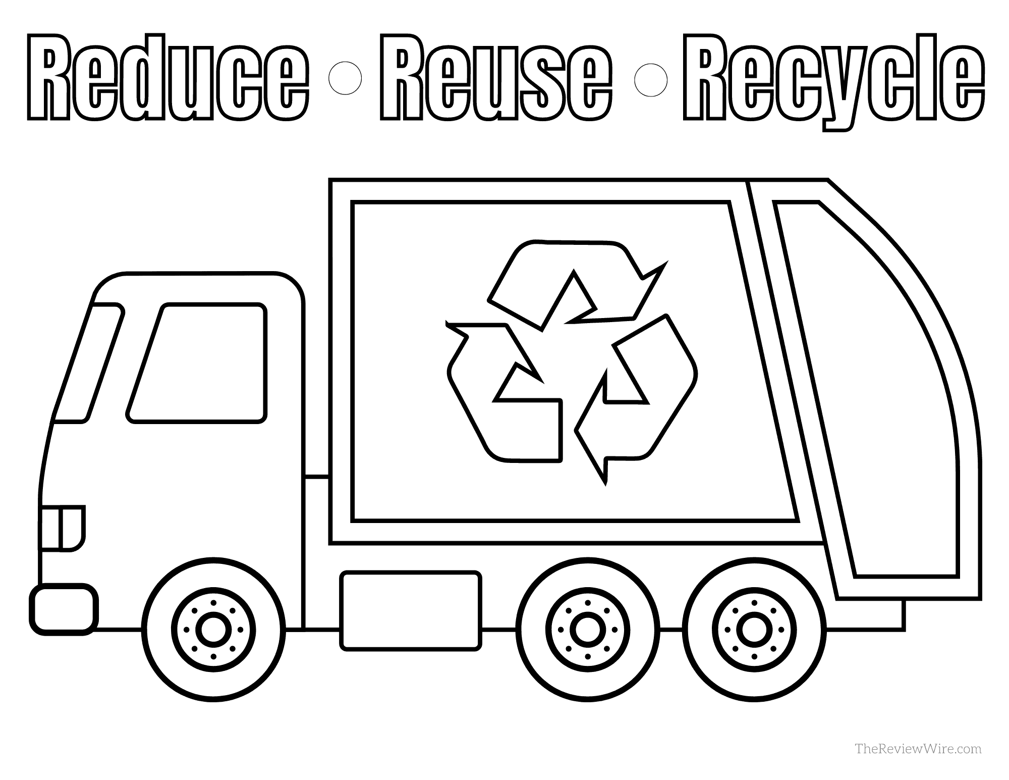 Playmobil city recycling truck coloring page the review wire