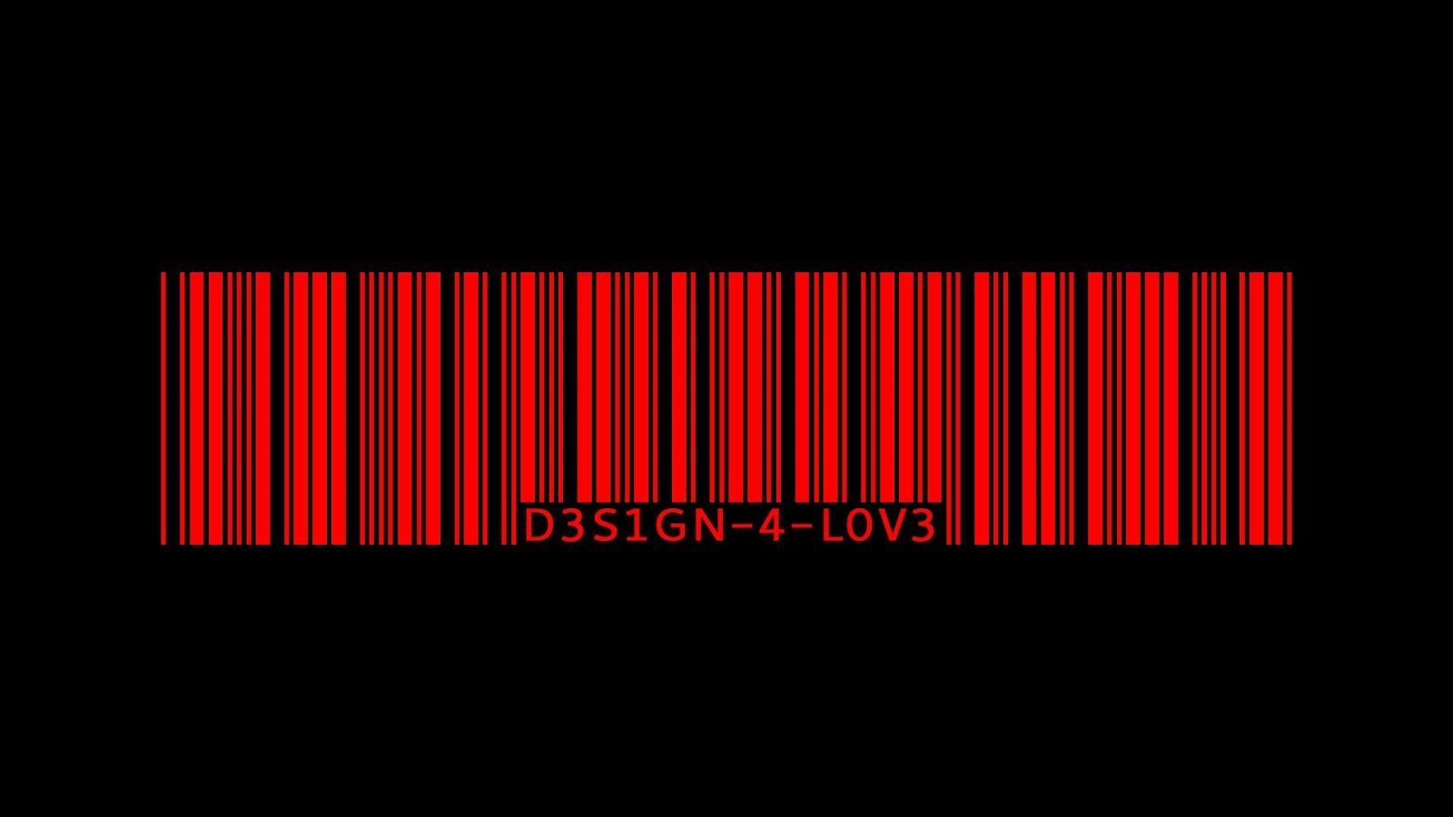 Barcode aesthetic desktop s on