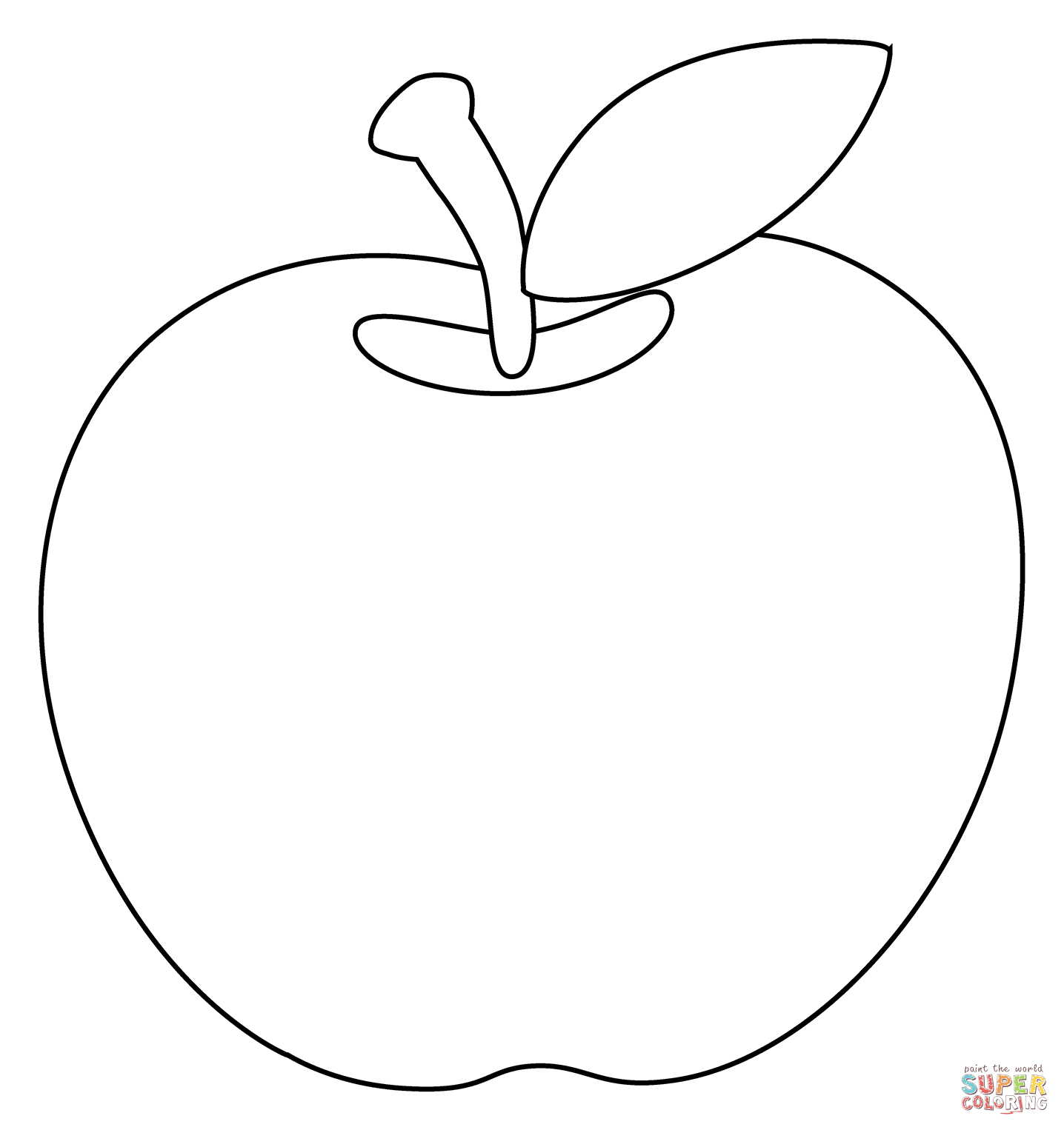 Red apple emoji coloring page free printable coloring pages