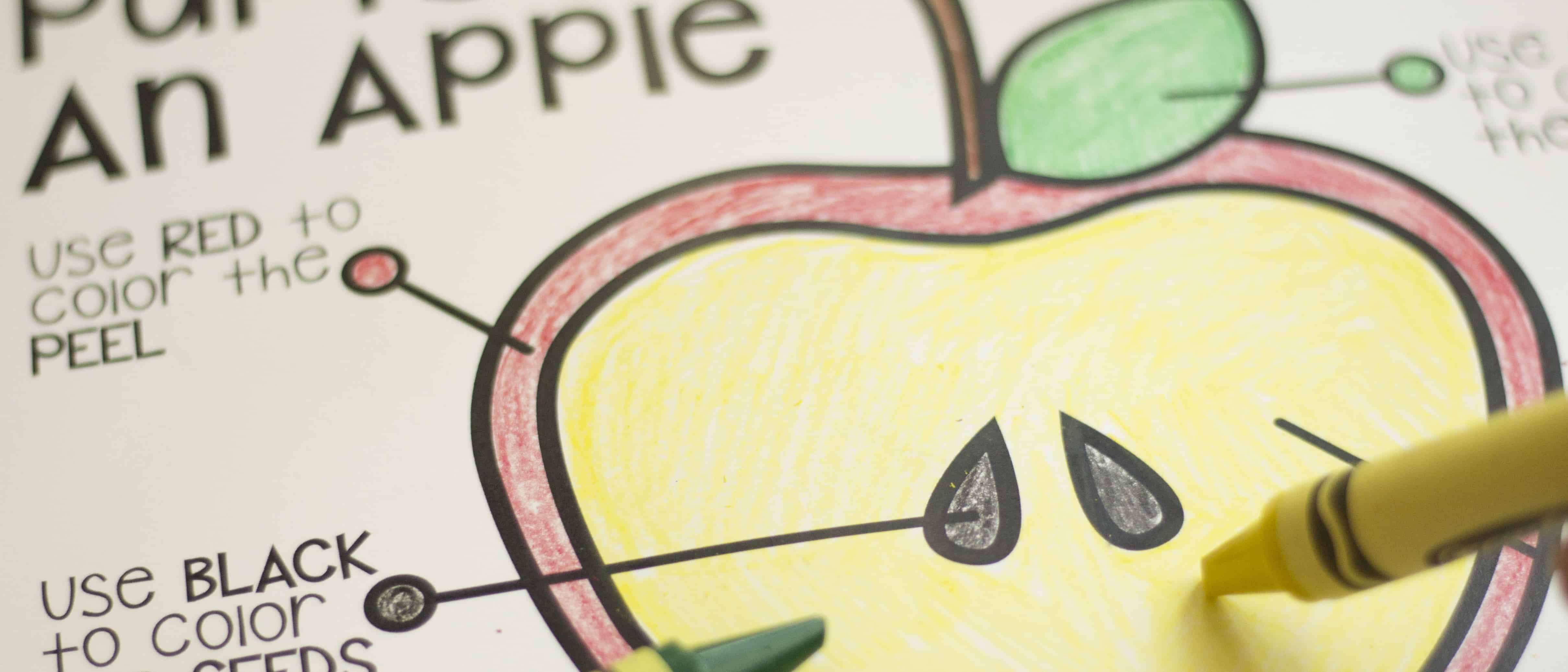 Easy free apple printables for playful learning at home â homebound but hopeful