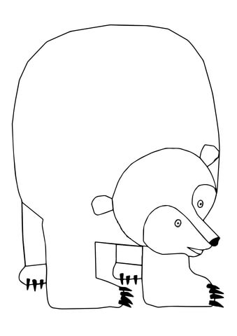 Brown bear brown bear what do you see coloring page free printable coloring pages