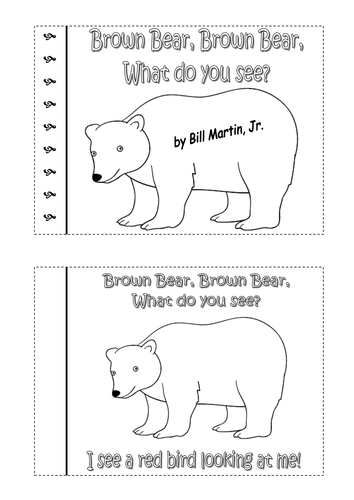 Brown bear brown bear what do you see teaching resources
