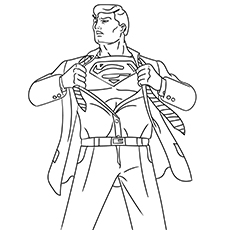 Top free printable superman coloring pages online