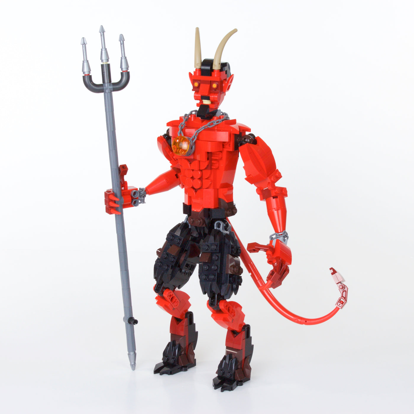 Custom lego red devil demon