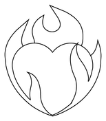 Fire coloring pages free printable pictures