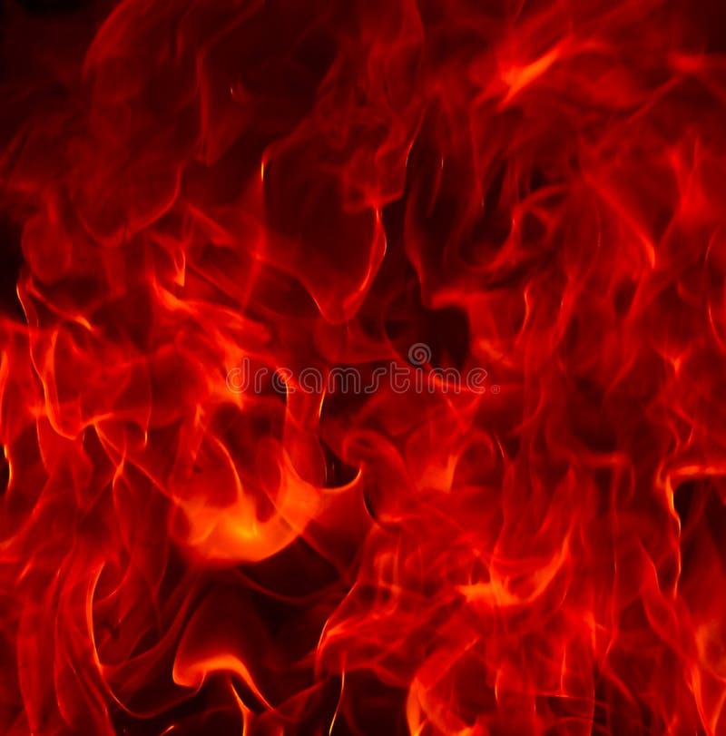 Red flames stock photos