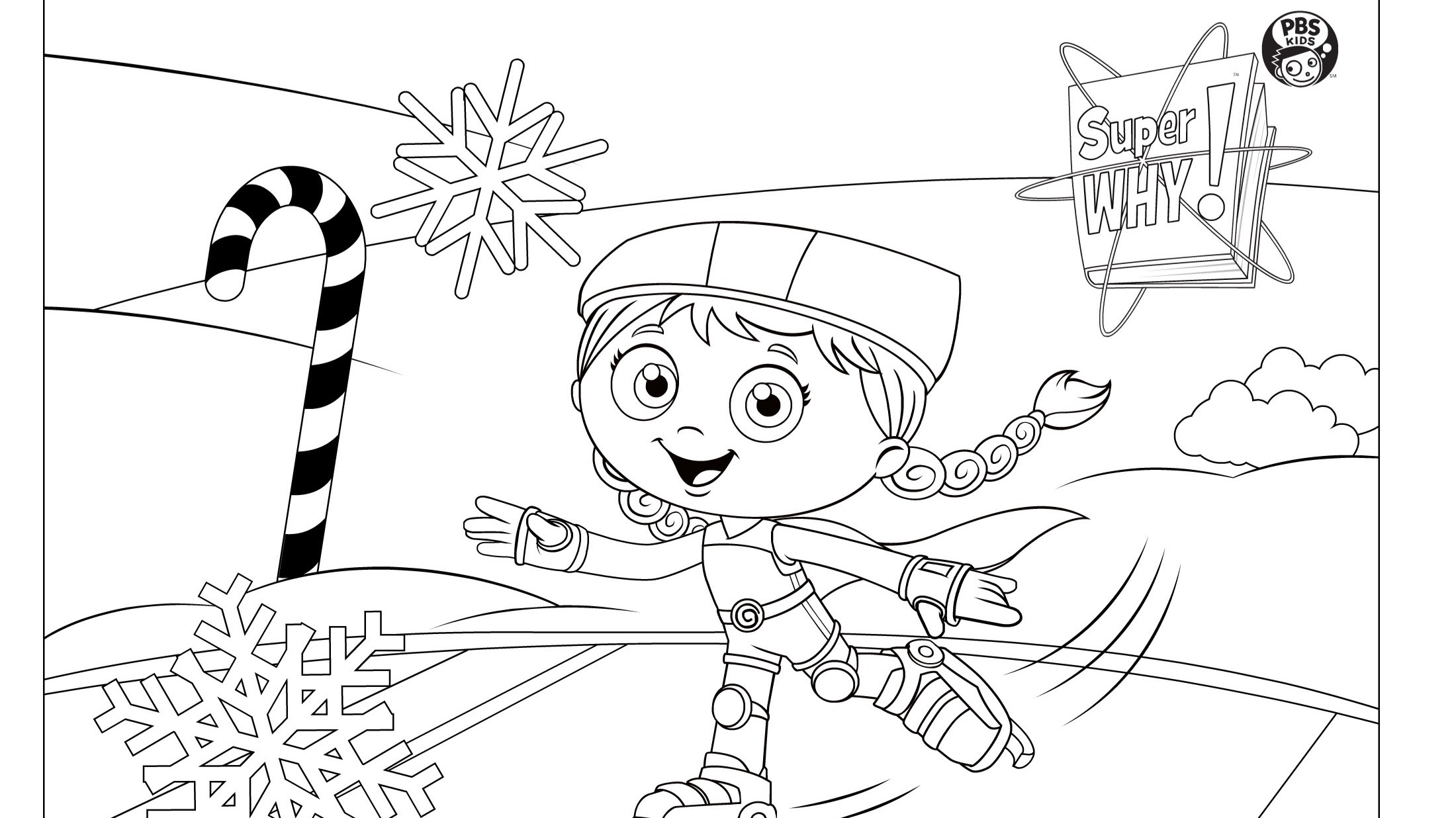 Wonder red ice skating kids coloring pages kids for parents