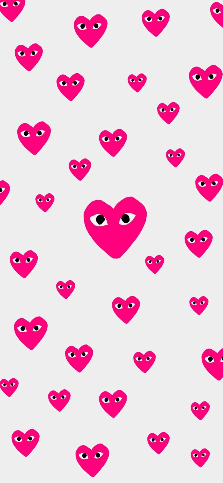 Pink hearts valentines day wallpaper