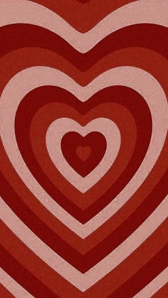 Red heart wallpaper uploaded by amyyy on we heart it