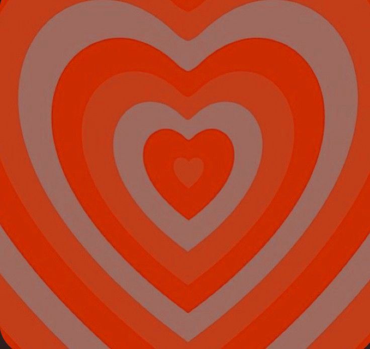 Indie red heart heart wallpaper yk background aesthetic colors