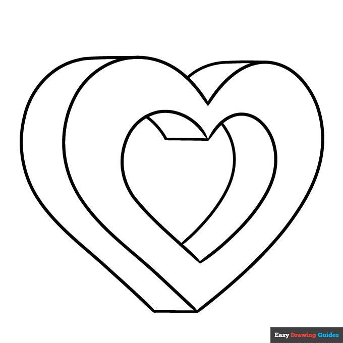 Free printable heart coloring pages for kids