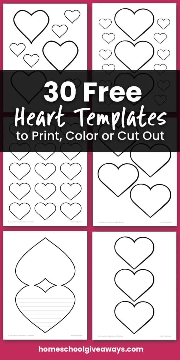 Free heart coloring pages to print and color