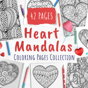 Heart coloring pages printable adult coloring pages valentines day coloring