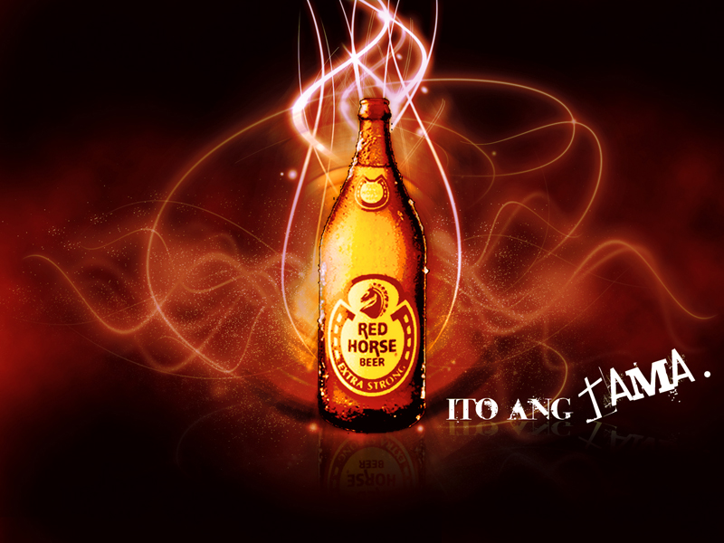 Red horse beer lol by definefear on