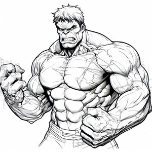 Hulk coloring pages