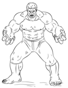 Hulk coloring pages free coloring pages