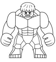 Coloring pages lego hulk coloring page