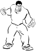 Hulk coloring pages free coloring pages